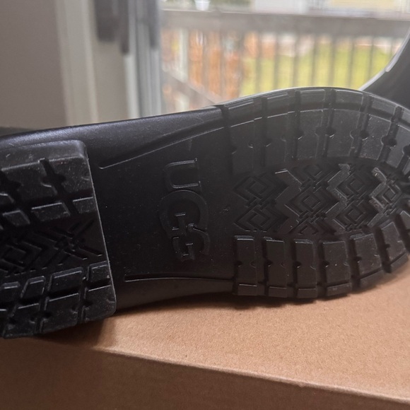 KIDS SIZE 3 BLACK UGG RAANA 1014340K RAIN BOOTS WATERPROOF - Picture 2 of 3